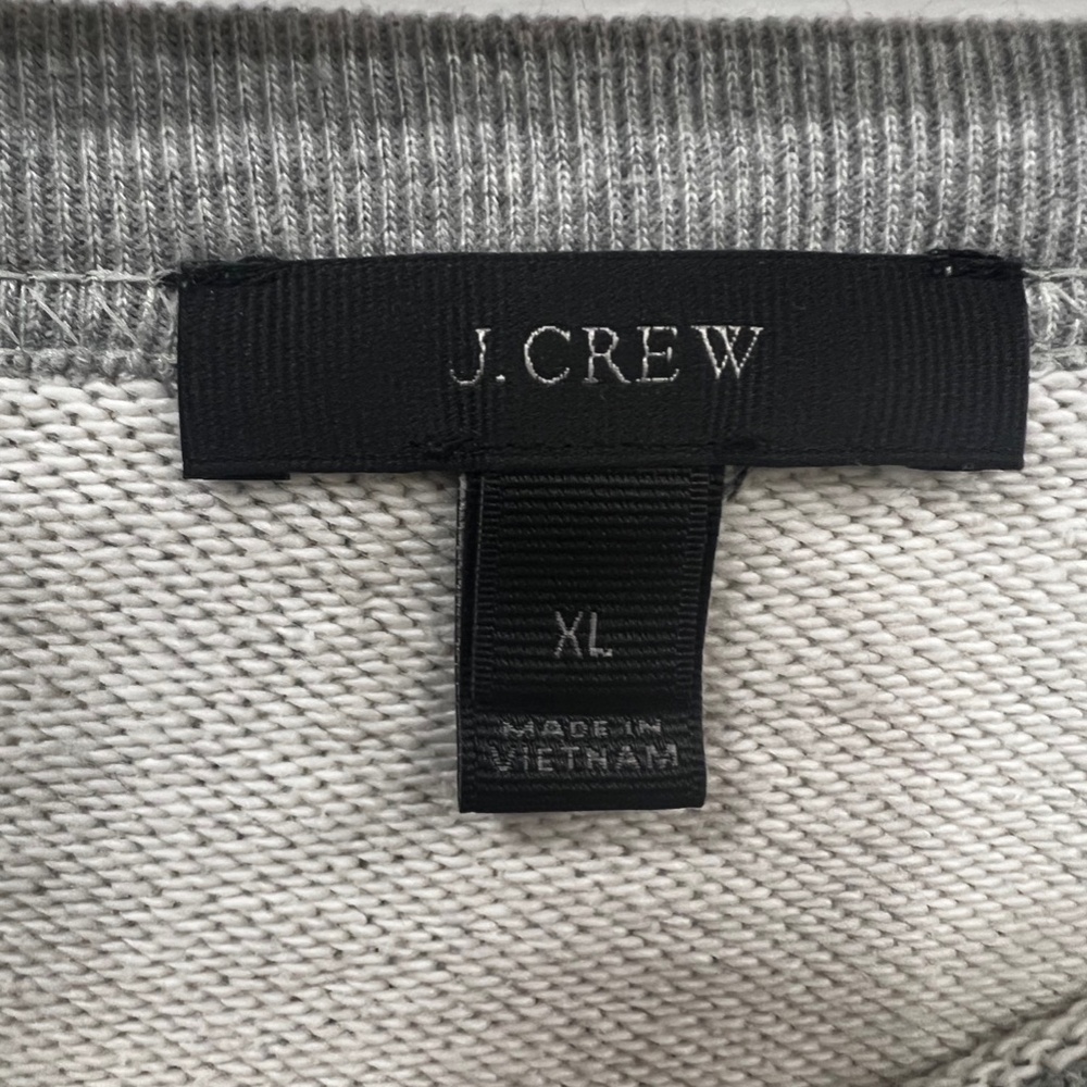 J. Crew Asymmetrical Ruffle Sweatshirt - Picture 4 of 5